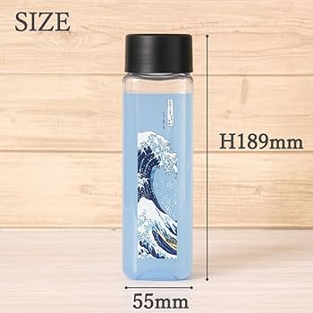 青色プラスチック水筒 中型 水筒 プラスチック ブロックスタイル アクアボトル BPAフリー